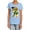 Light Blue, variant on JLA Painted Archer Women's T Shirt, Athletic Heather, X-Large