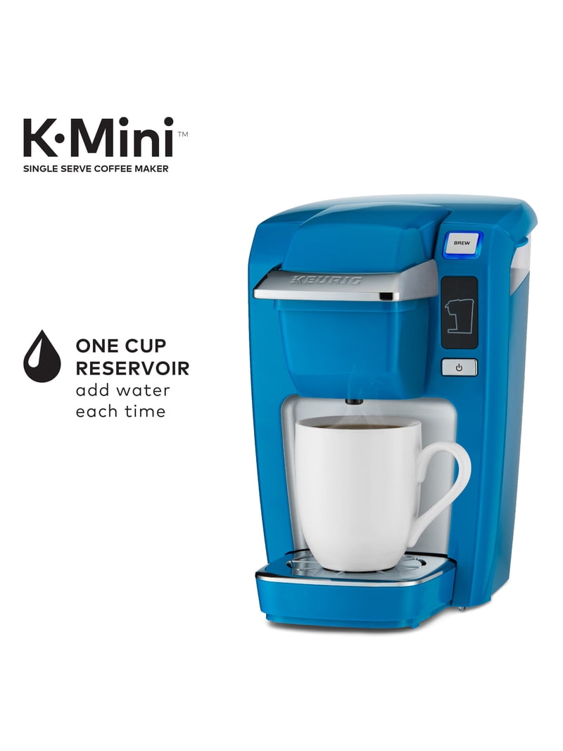 Keurig K-Mini K15 Single-Serve K-Cup Coffee Maker, Blue, 6-10 oz