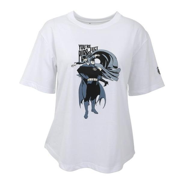 Playera K-Swiss BATMAN CLAI Para Mujer Color Blanco