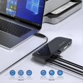 thumbnail image 5 of r4p WAVLINK UG49DK4 Dual Monitor Supports DVI HDMI VGA Gigabit Ethernet z2J USB-C 3.0 Universal Lapt, 5 of 5