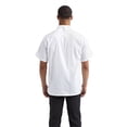 thumbnail image 2 of Unisex Zip-Close Short Sleeve Chef's Coat, 2 of 3