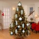 thumbnail image 3 of mfyjkho Juego de 15 adornos navideños para árbol de Navidad con bolas, piñas y colgantes de caramelo para decorar el hogar y el festival., 3 of 5
