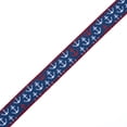 thumbnail image 2 of Country Brook Design® 3/4 inch Anchors Away on Red Nylon Webbing, 20 Yards, 2 of 4