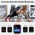 thumbnail image 3 of Reloj inteligente Fitpolo para mujer de 1.8 pulgadas Touch Fitness Android iOS, 3 of 8