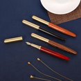 thumbnail image 2 of Vintage Wooden Fountain Pen Stainless Nib Piston-Filled Gift Calligraphy Ink Pen for Business Women Men Teachers Artists, 2 of 4
