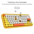 thumbnail image 4 of Clavier Sans Fil Bt 308i 84 Touches Clavier de Bureau Sans Fil avec Distance de Transmission Sans Fil de 10m, 4 of 5