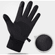 thumbnail image 3 of Guantes deportivos al aire libre Pantalla táctil Hombres Conducir Motocicleta Guantes de snowboard Guantes de esquí antideslizantes Guantes de lana cálidos para hombres Mujeres Negro L JAMW Sencillez, 3 of 5
