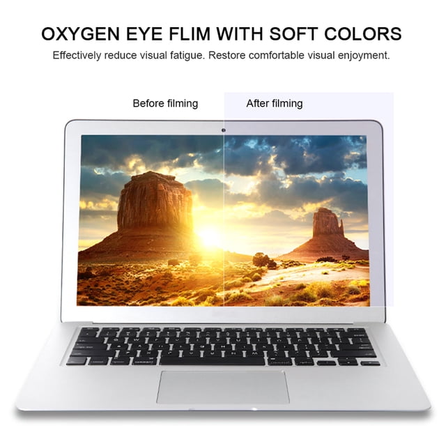 OTVIAP Anti-Blue Light Film For 15.7 Inch Laptop Screen With Dust-Free Cloth