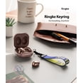 thumbnail image 2 of Ringke Key Ring Strap Compatible with Earbuds, Keys, Cameras & ID QuikCatch Keyring Lanyard (4 Pack) - Assorted Colors, 2 of 7