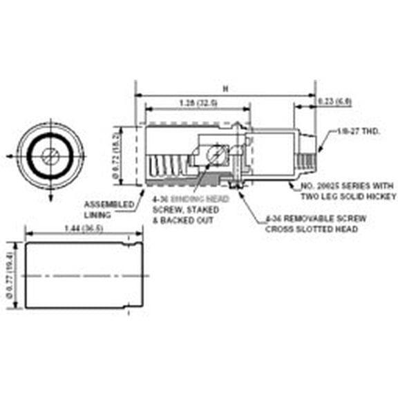 Leviton 20025 Candelabra Base One-Piece Keyless Incandescent Unglazed Porcelain Lampholder, White