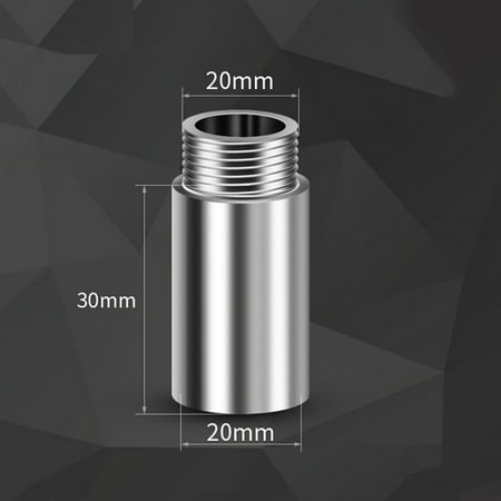 

BSTHOE 10-60mm Shower Head Extension Pipe Stainless Steel Bathroom Shower Extensio