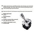 thumbnail image 4 of 80A Two-axis + 1 Button Friction Damping Hall Rocker, Marine Push Rod Yacht Speedboat Rocker Handle, 4 of 7