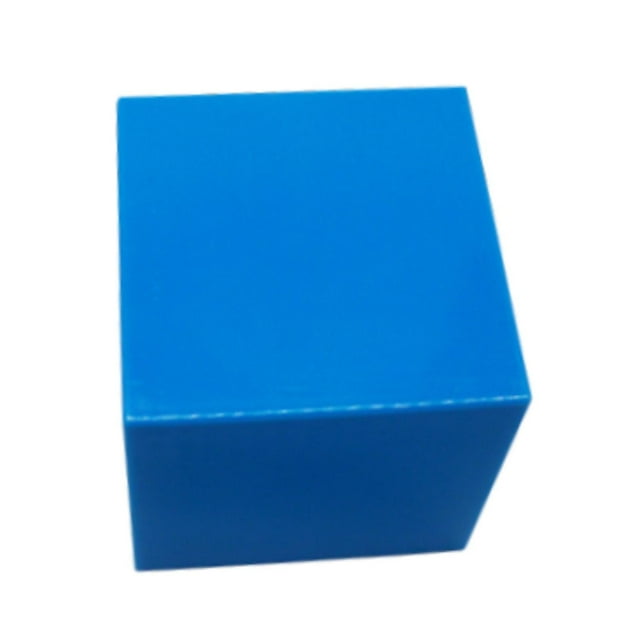 Bloques de formas geométricas 3D, juguete educativo, modelo de cubo con forma geométrica para suministros escolares, preescolar, primaria, niños