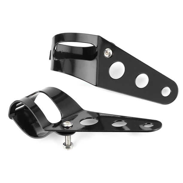 Soportes de Faros de la Motocicleta, Acabado Duradero Agujero de Montaje Ajustable 3/8 en Soporte de Lámparas de Cabello de Motocicleta para Motocicletas para varios Vehículos Vehículos