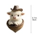 thumbnail image 3 of Adornos navideños Chopper de 8 cm con diseño de animales del bosque, para árbol de Navidad, regalo navideño, decoración colgante, decoración de jardín, decoración navideña y de Halloween., 3 of 5