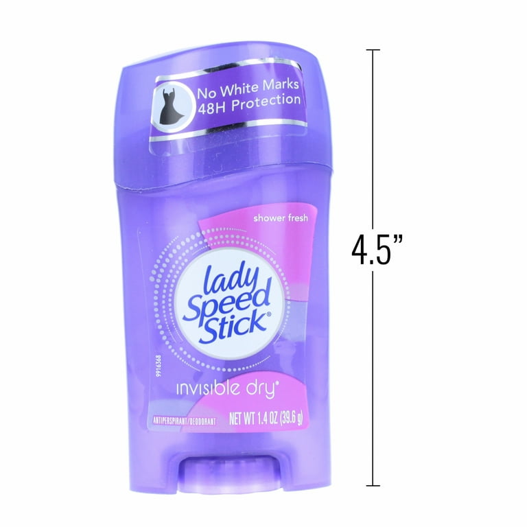 Lady Speed Stick Womens Invisible Dry Deodorant 48 Hour Antiperspirant 