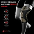 thumbnail image 6 of Fusion Pain Solutions Copper Compression Knee Brace and Support for Arthritis, Sport Injury, Joint Pain Small Single, 6 of 7