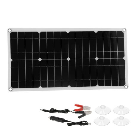 

Big sale 40W Polycrystalline Silicon Solar Panel Flexible Solar Panel Charger Dual USB Output for Laptop Car Batteries