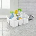thumbnail image 3 of Sterilite Rangement Divisé Ultra Caddy avec 4 Compartiments, Blanc (Lot de 6), 3 of 4