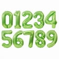 thumbnail image 3 of 40" JUMBO LARGE FOIL NUMBER BALLOON FLOATING SILVER GOLD BLACK RED WHITE Numbers, 3 of 6