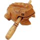 thumbnail image 1 of Percussion Instruments Wooden Frog Natural Wood Frog, Wooden Frog Musical Instrument., 1 of 5