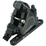 Shimano BR-RS405 Front Flat-Mount Disc Brake Caliper with Resin Pads and Adaptor for 140/160mm Rotor
