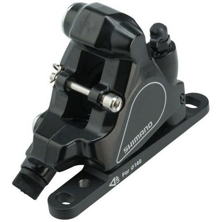 Shimano BR-RS405 Front Flat-Mount Disc Brake Caliper with Resin Pads and Adaptor for 140/160mm Rotor