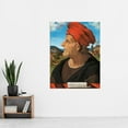 thumbnail image 2 of Di Cosimo Portraits Giamberti Da Sangallo Extra Large XL Wall Art Poster Print, 2 of 3