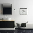 thumbnail image 2 of Happy Elephant Splashing Bathtub Animals & Insects Graphic Art Luster Gray Framed Art Print Wall Art, 2 of 6