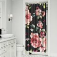 thumbnail image 2 of Waterproof Pioneer Shower Curtain 36x72 Inch Polyester Unique Colorful Floral Shower Curtain for Bathroom Hotel Home Decor with 7 Plastic Hooks, 2 of 5