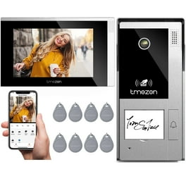 Video Intercom Tmezon Inch Wireless TMEZON Inch Video Door Phone Doorbell  With Intercom Kit Wired