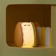 thumbnail image 4 of Burger Piggy Silicone Night Light, Night Lights, Led Squishy Novelty Animal Cute Gifts -3 Brightnes, 4 of 5