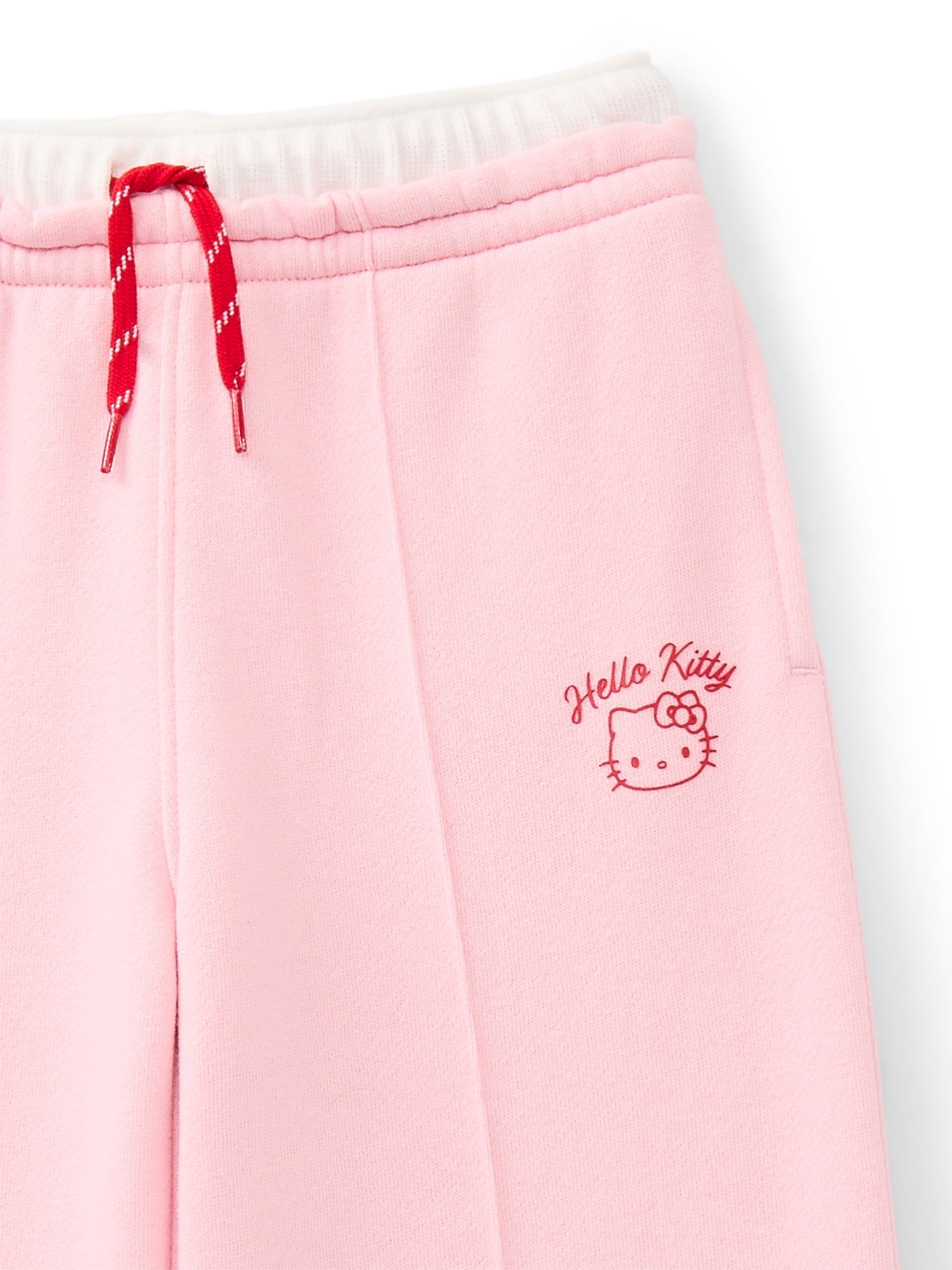 Wonder Nation x Hello Kitty Toddler Girls Graphic Sweatpants, Sizes 12M-5T