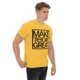 thumbnail image 6 of Unisex classic graphic tee message positivity make today great generated (Daisy, S), 6 of 6