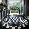 thumbnail image 4 of 3D Vortex Illusion Rug, 4 of 7