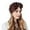 Coffee, variant on HNMKIU Elegant Women's Turban Hat with Sequined Hair Bonnet Head Scarf Wrap Cover Khaki,One Size