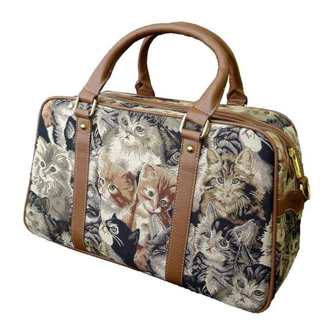 Tapisserie de Transport sur Sac - Chat