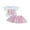 Pink, variant on Toddler Baby Girl Birthday Outfit 6 12 18 Months 2T 3T 4T 5T Letter Embroidery Short Sleeve T-Shirt Glitter Tulle Skirt 2Pcs Cute Birthday Clothes Set