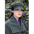 thumbnail image 2 of Mucros Weavers Irish Women's 100% Wool Tweed Newsboy Hat Made in Ireland, 2 of 4