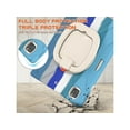 thumbnail image 4 of iPad Pro 12.9 Case 2022 2021 6th 5th Generation, Shockproof Cover with Pencil Holder and Rotating Kickstand Hand Strap / Shoulder Strap, 4 of 7