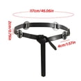 thumbnail image 5 of Ywmsfl Adjustable Retro Carved Metal Decors Waist Belt Exquisites Handcrafts PU Belt Waistband for Fashion Enthusiasts, 5 of 16