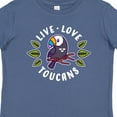 thumbnail image 4 of Inktastic Live Love Toucans Boys or Girls Baby T-Shirt, 4 of 5