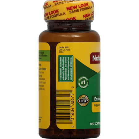 Nature Made Vitamin D3 - 1,000 IU - 100 Liquid Softgels