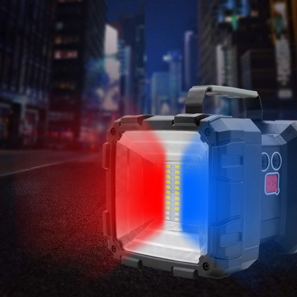 Reflector Iluminación al aire libre de la luz de inundación de la cabeza doble para el trabajo nocturno de la emergencia que acampa