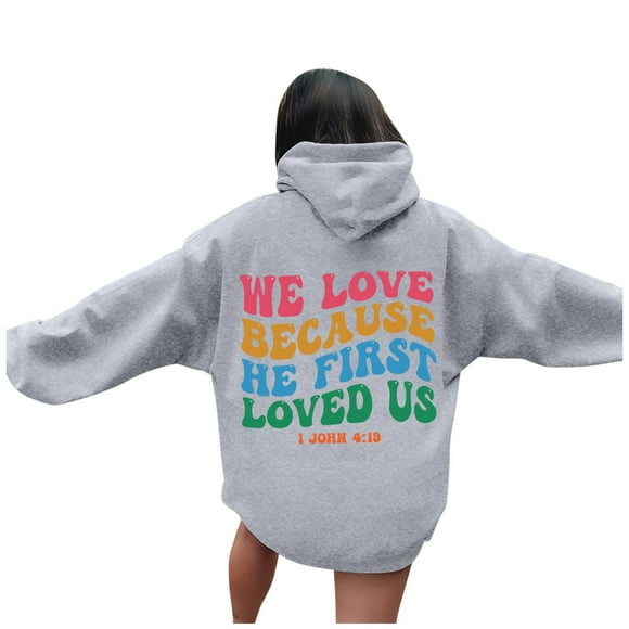 EHQJNJ Womens Hooded Sweatshirts Pullover Sheep Autumn Winter Hoodie Neck Solid Color Printed Long Sleeve Pullover Sweatshirt Cropped Hoodie Hoodie Women