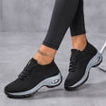 thumbnail image 6 of Rotm Walking Sneakers for Women Women's Lightweight Slip On Walking Running Shoes Dark Gray,7, 6 of 7