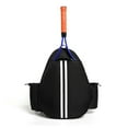 thumbnail image 6 of lacooooppia Tennis Racket Bag Crossbody Bag Carry Bag Lightweight with Water Bottle Holder Smooth Zipper Organizer Badminton Bag Backpack Black, 6 of 8
