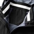 thumbnail image 4 of MKLEKYY Veste de Neige pour Hommes Veste à Capuche Monochrome Décontractée à Fermeture Éclair, 4 of 8