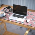 thumbnail image 3 of Long Mouse Pads for Desk,Pink Cartoon Unicorn Star Pattern Desk Mats on Top Of Desks, Desk Mouse Pad Extra Large with 3mm Non-Slip Base and Stitched Edge for Gaming,Office,Work,Home 35.4"x15.7", 3 of 6