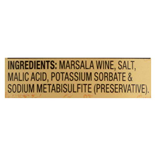 Reese Marsala Cooking Wine Case of 6 12.7 Fl oz.